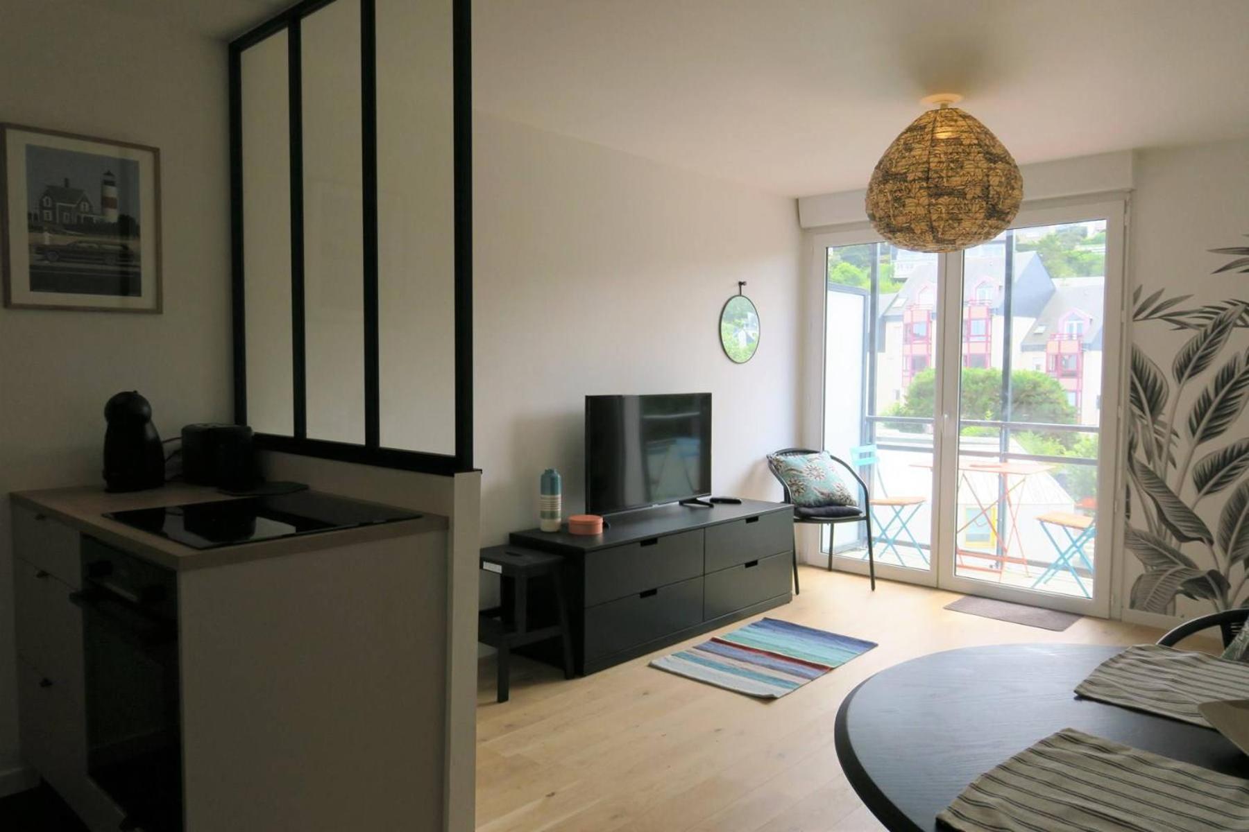 Bel Appartement Neuf Plage De Trestraou A Perros-Guirec - Ref 862 エクステリア 写真
